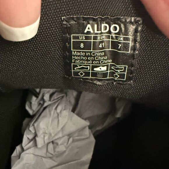 ALDO Kingston Side Zip Men\'s Black Boot, NWOT! Size US 8, EU 41 main image 10